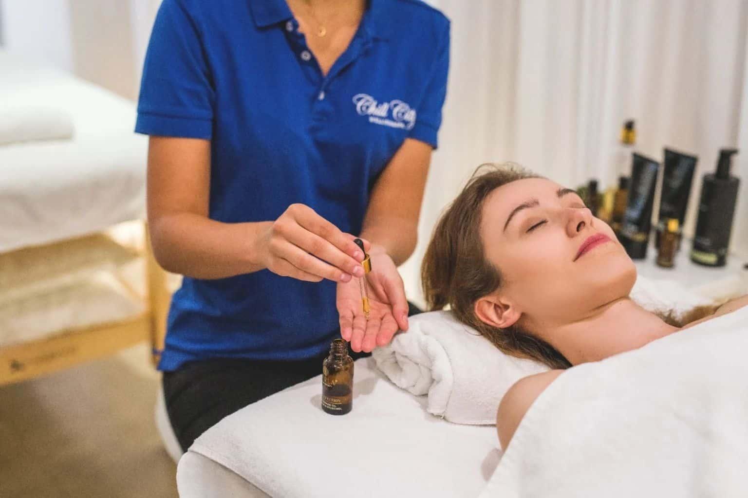 Why remove makeup before a facial massage?
