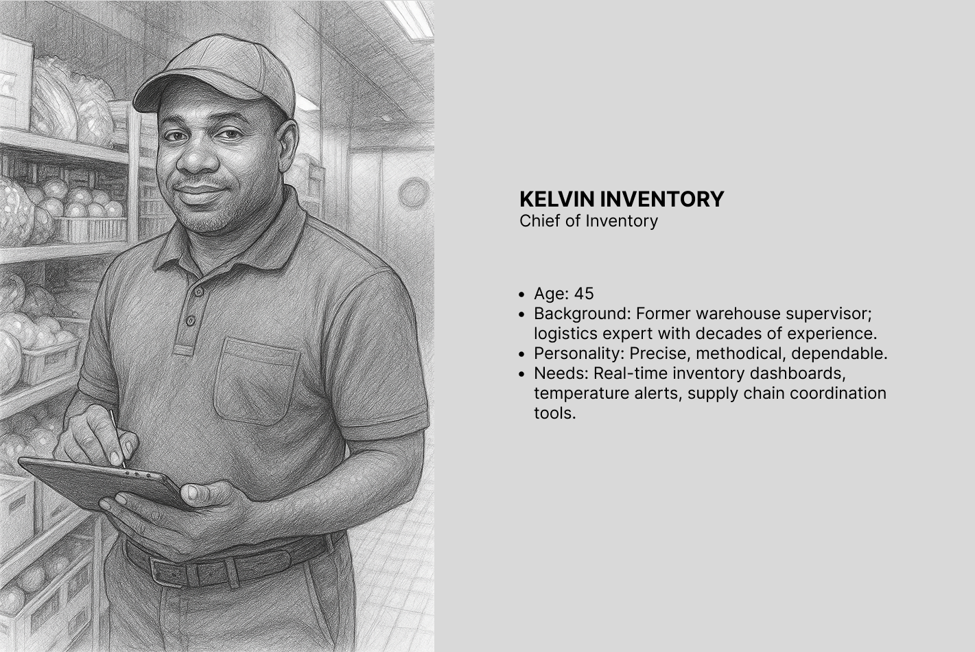 Kelvin Brown persona