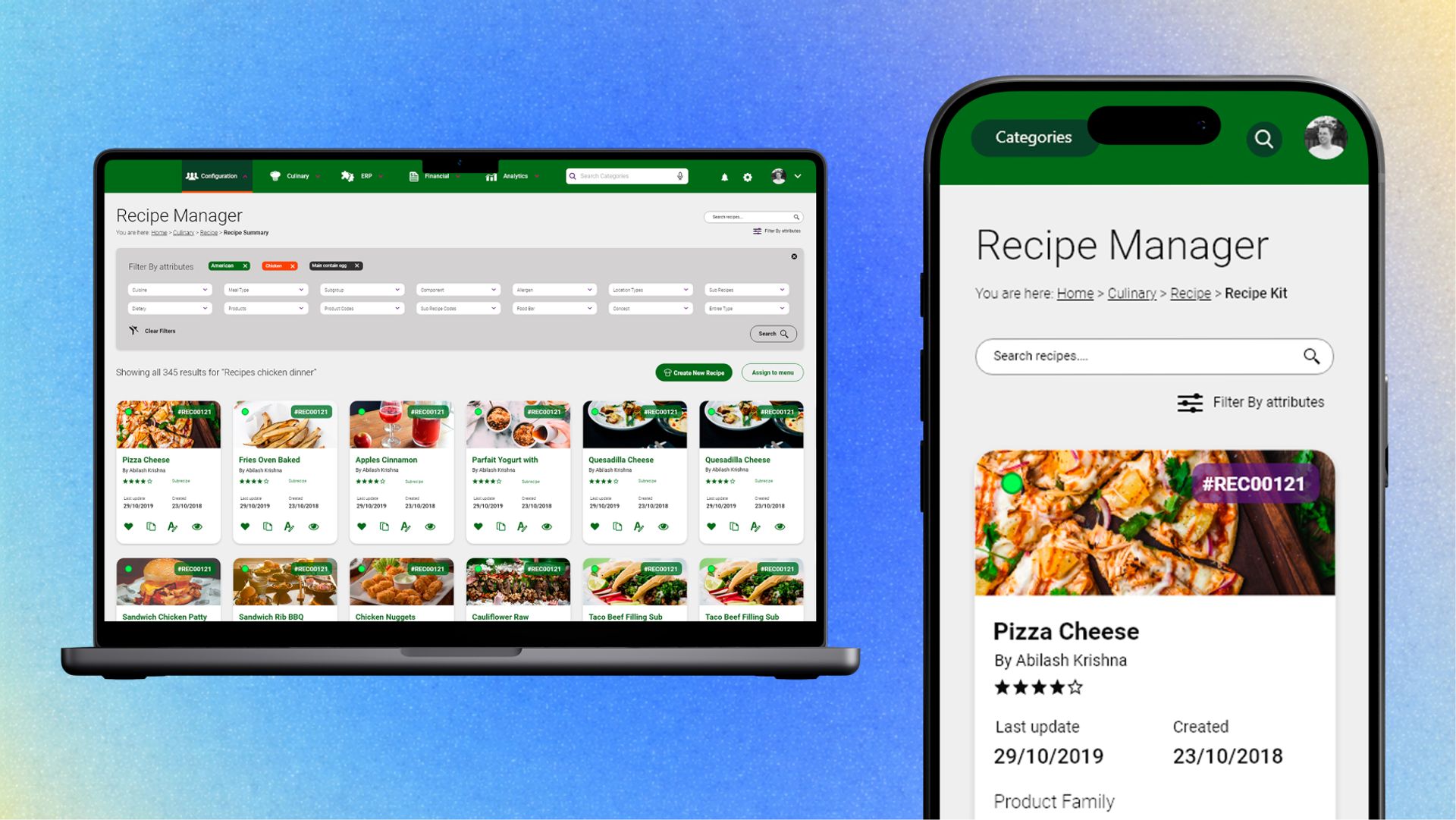 Culinary Digital foodservice platform