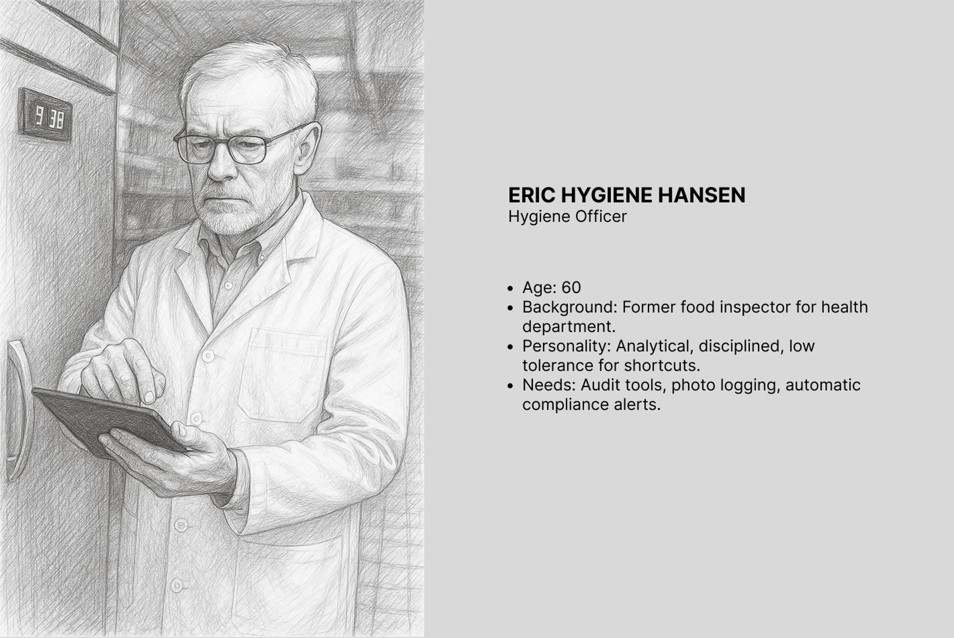Eric Hansen persona