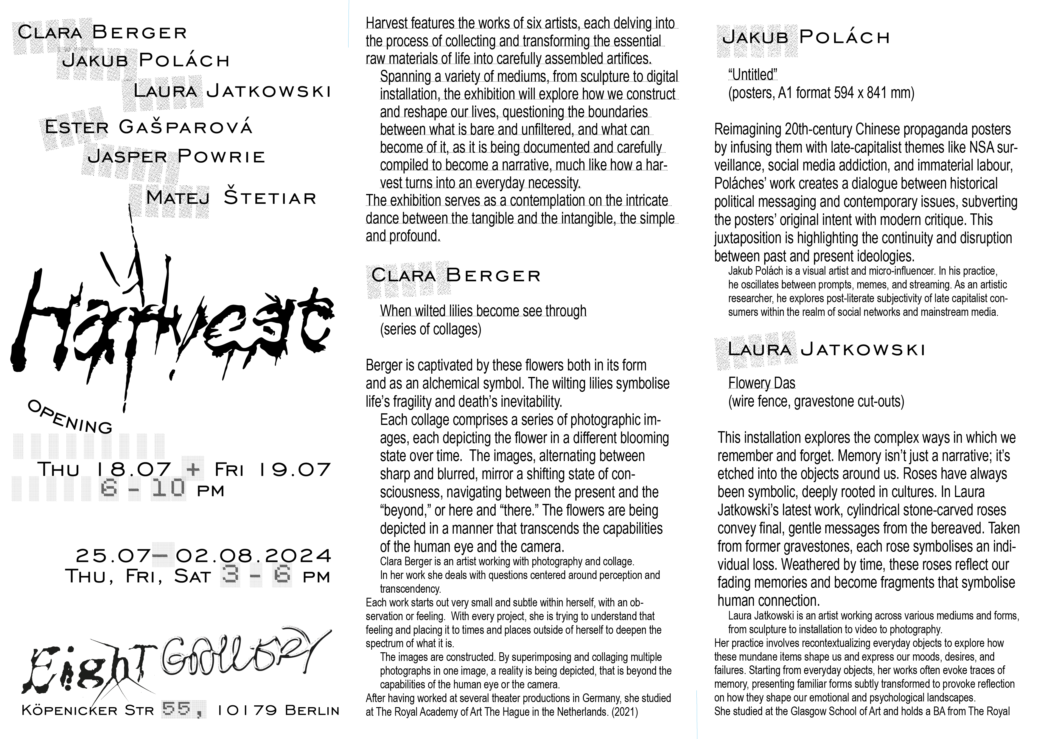 Harvest Flyer