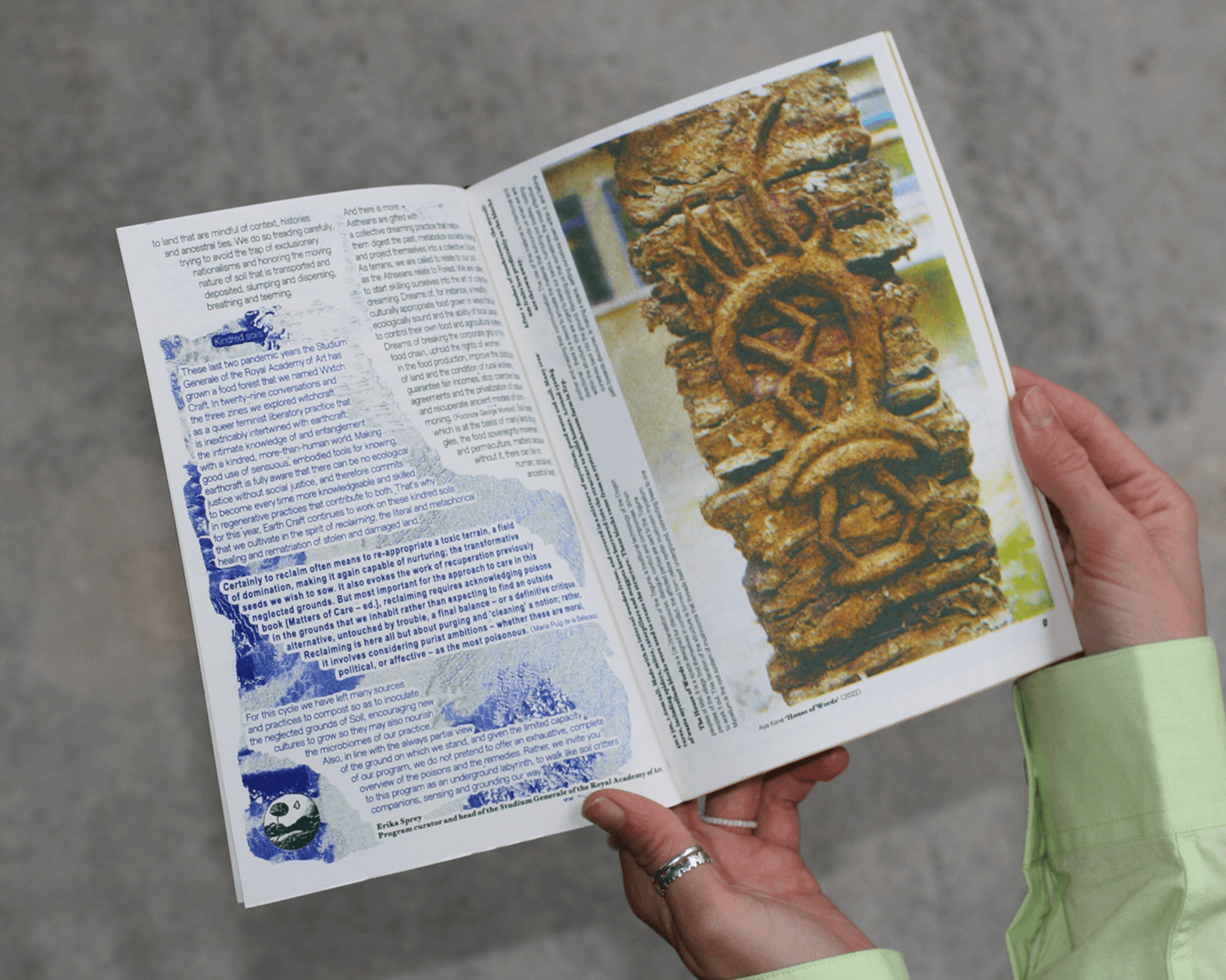 Earth Craft zine 'The Word for World is Soil'