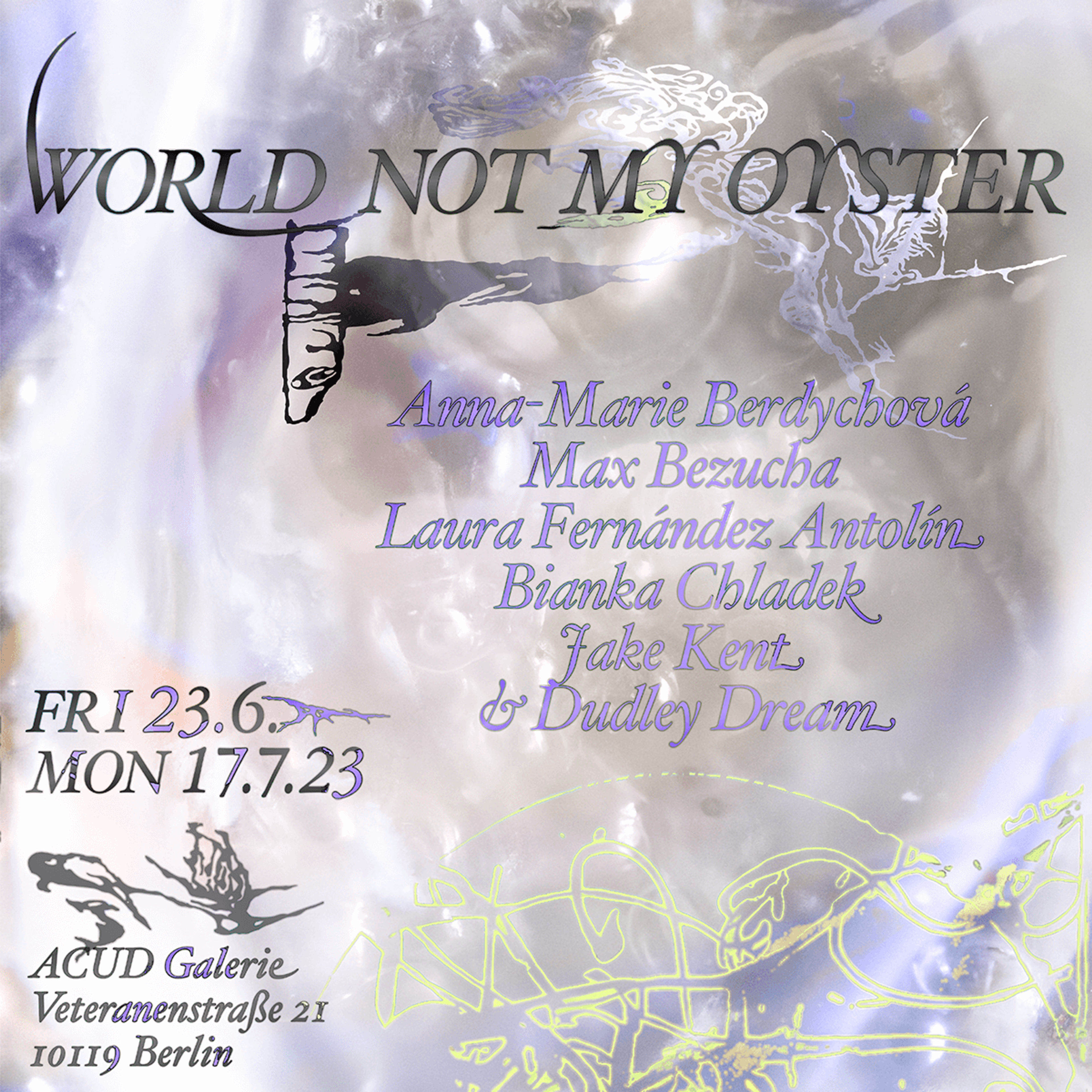 Flyer Acud exhibition