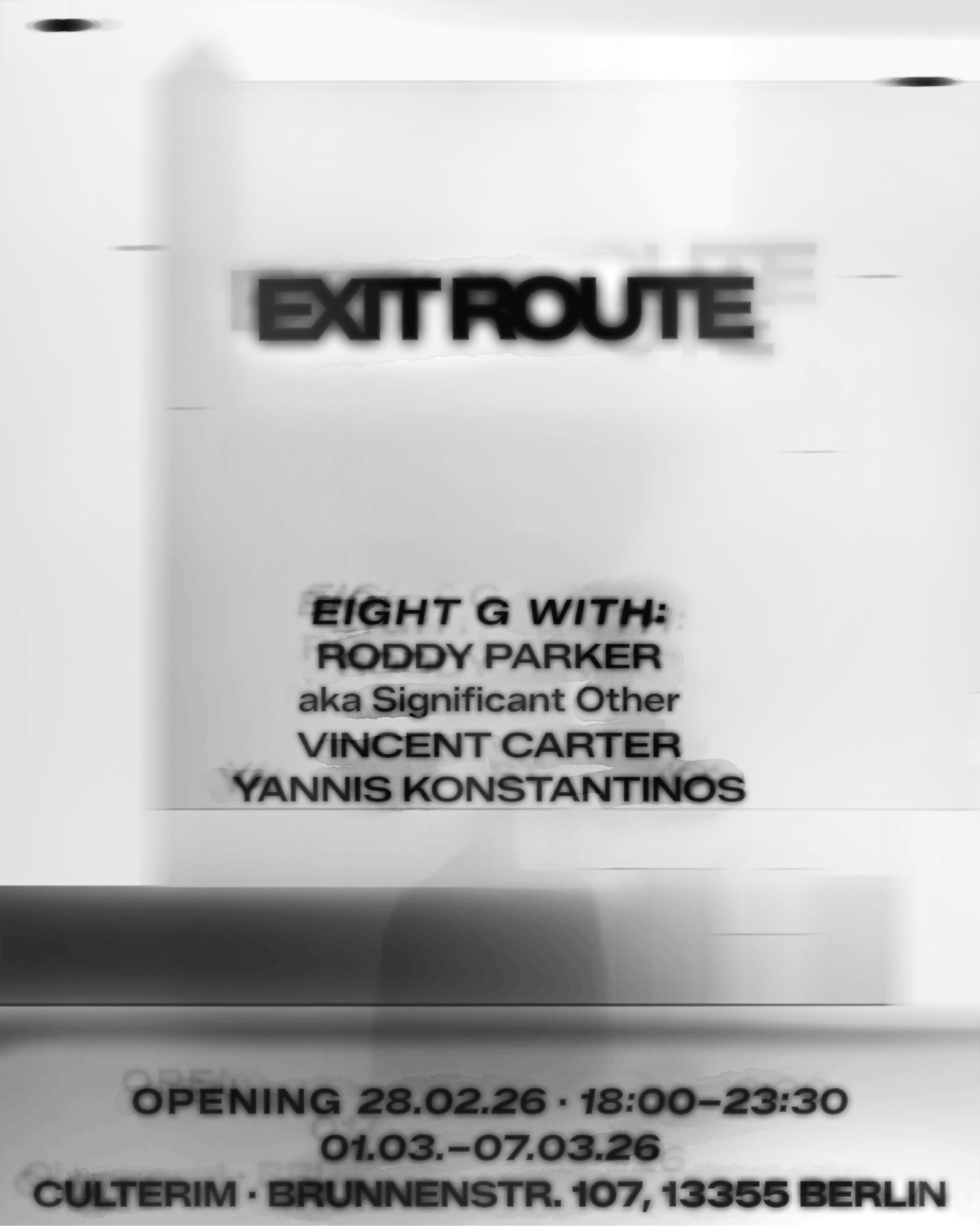 Exit route 1