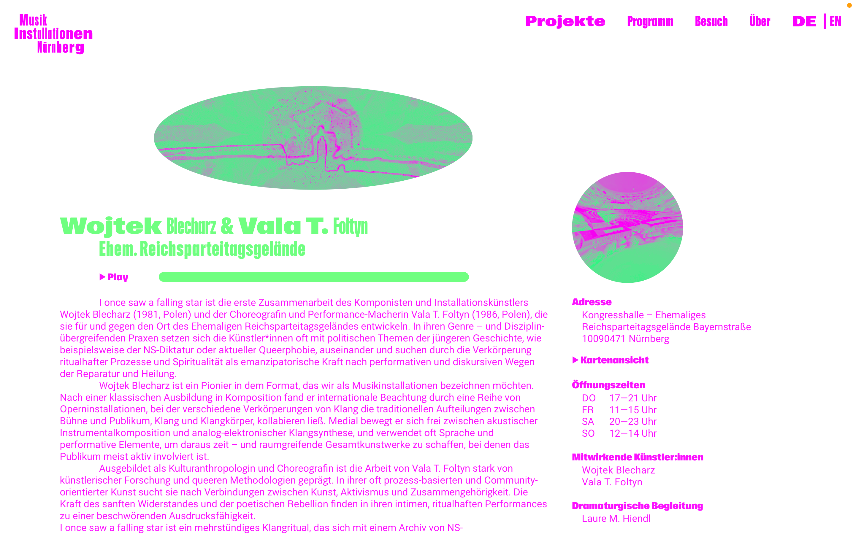 Musik Installationen Nürnberg