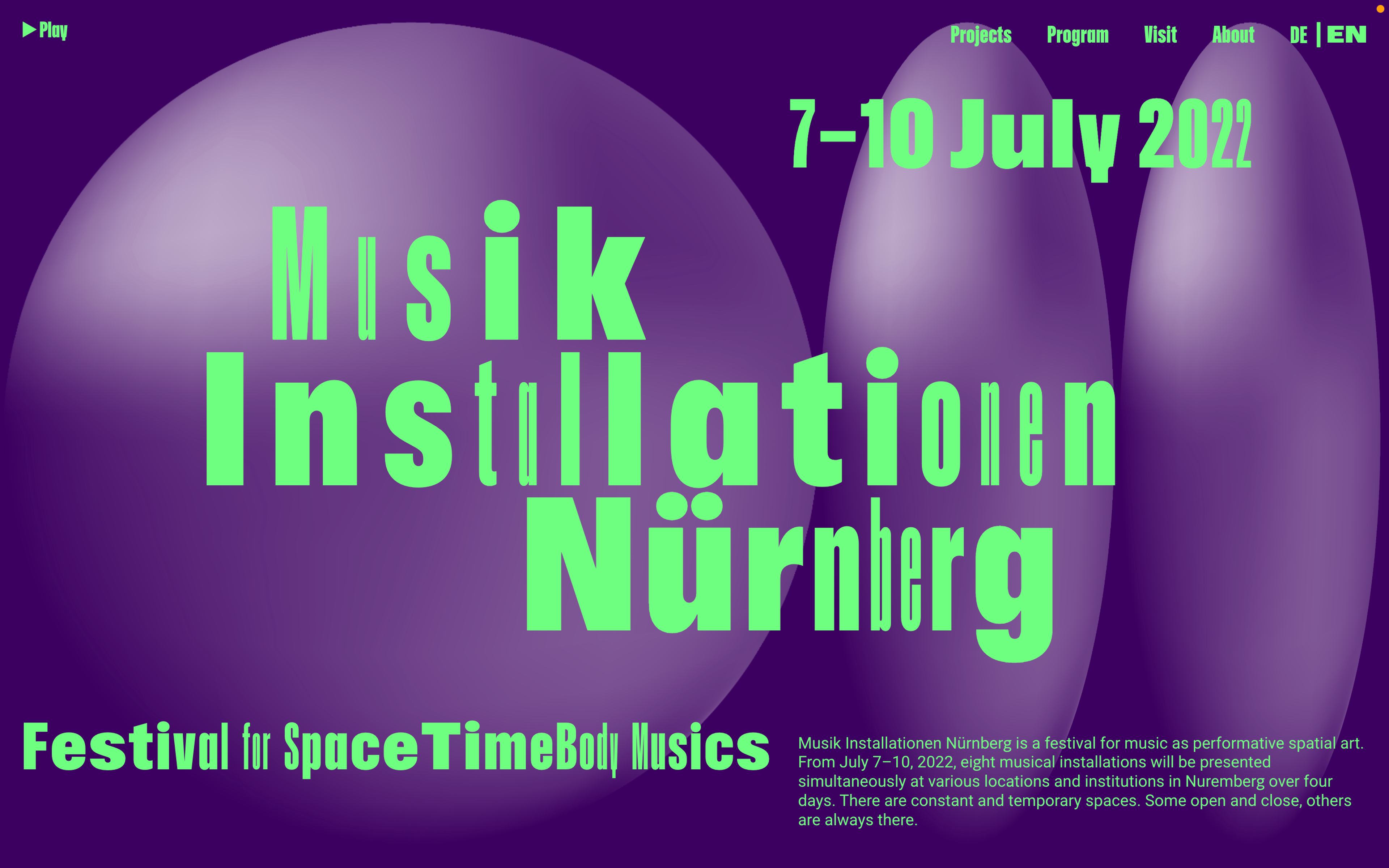 Musik Installationen Nürnberg
