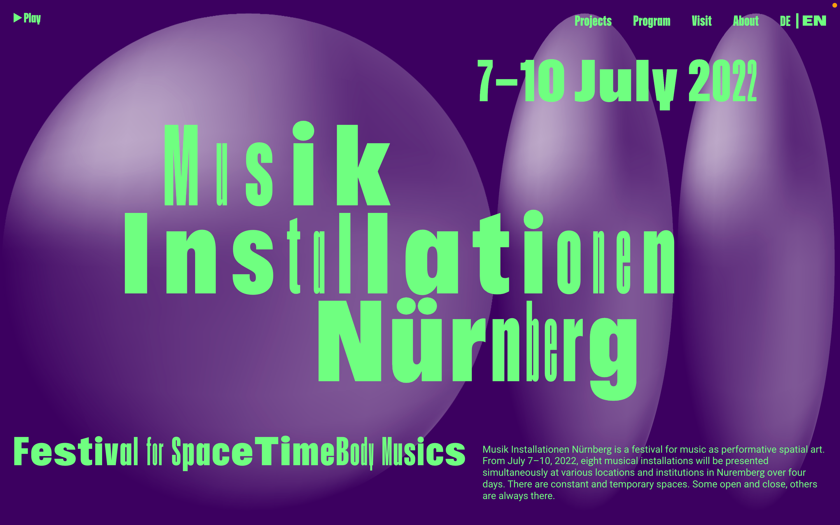 Musik Installationen Nürnberg