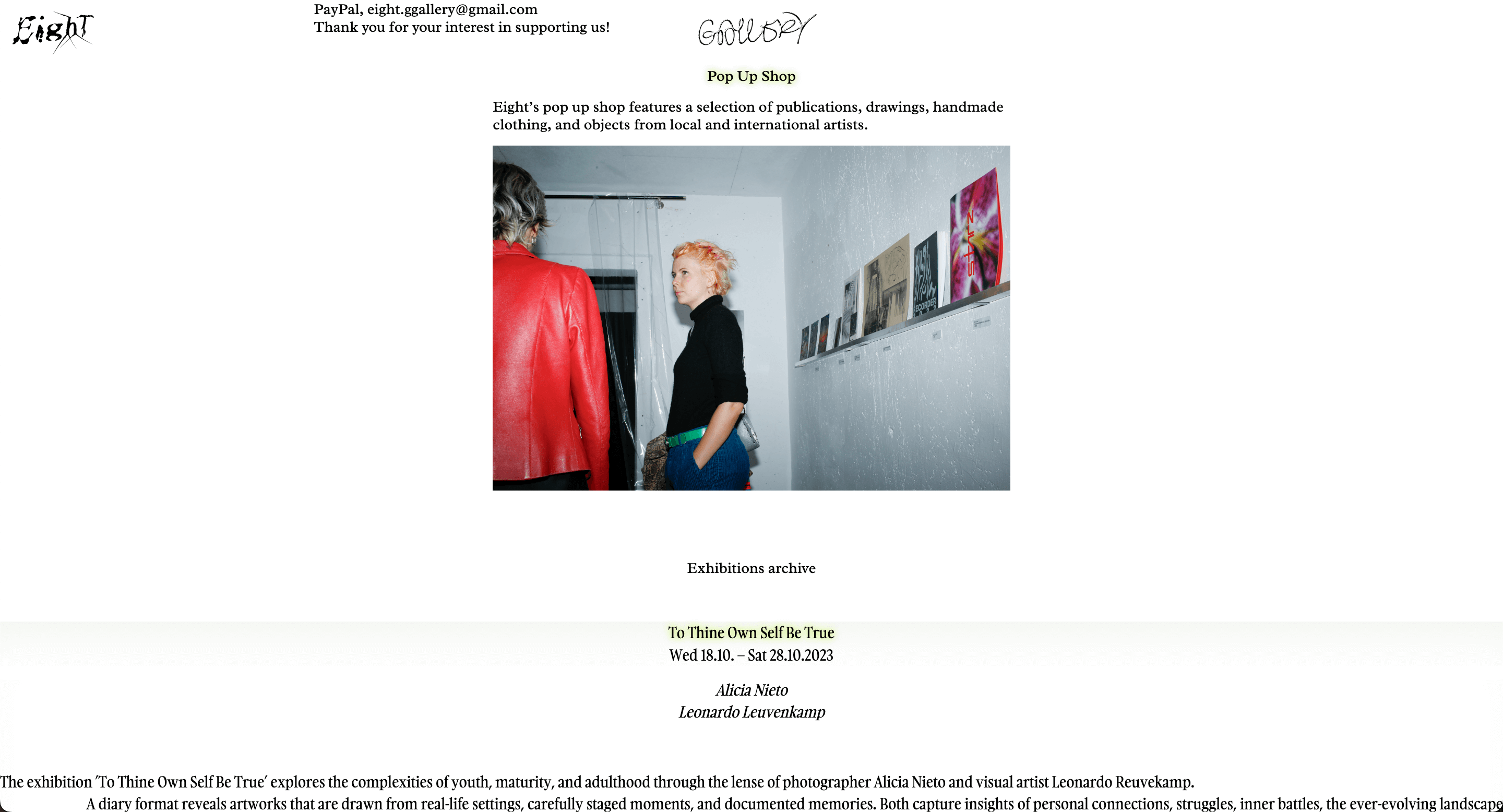 Eight Gallery