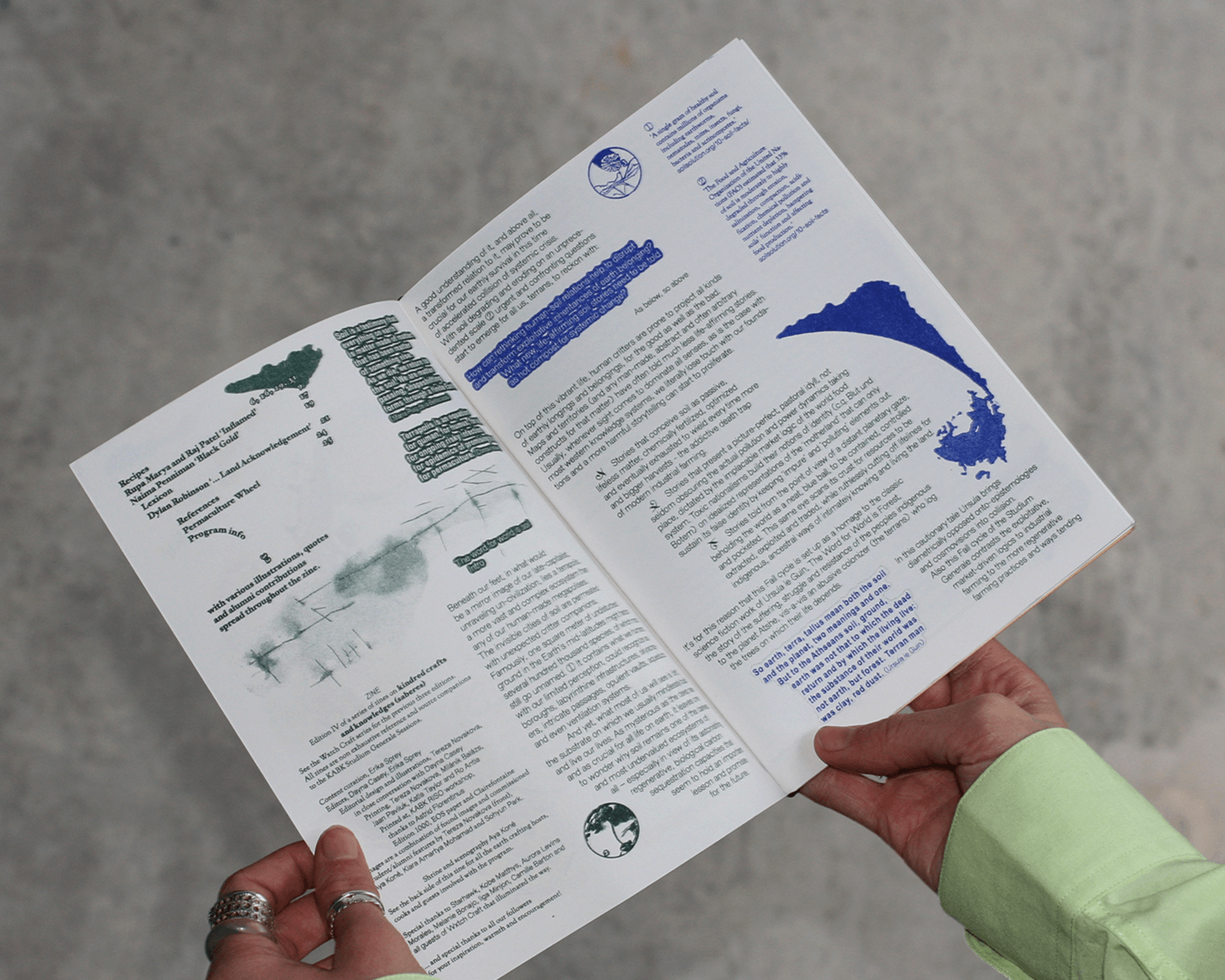 Earth Craft zine 'The Word for World is Soil'