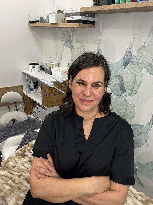 Jana Krčmářová, majitelka Salonu Princess, v ošetřovně