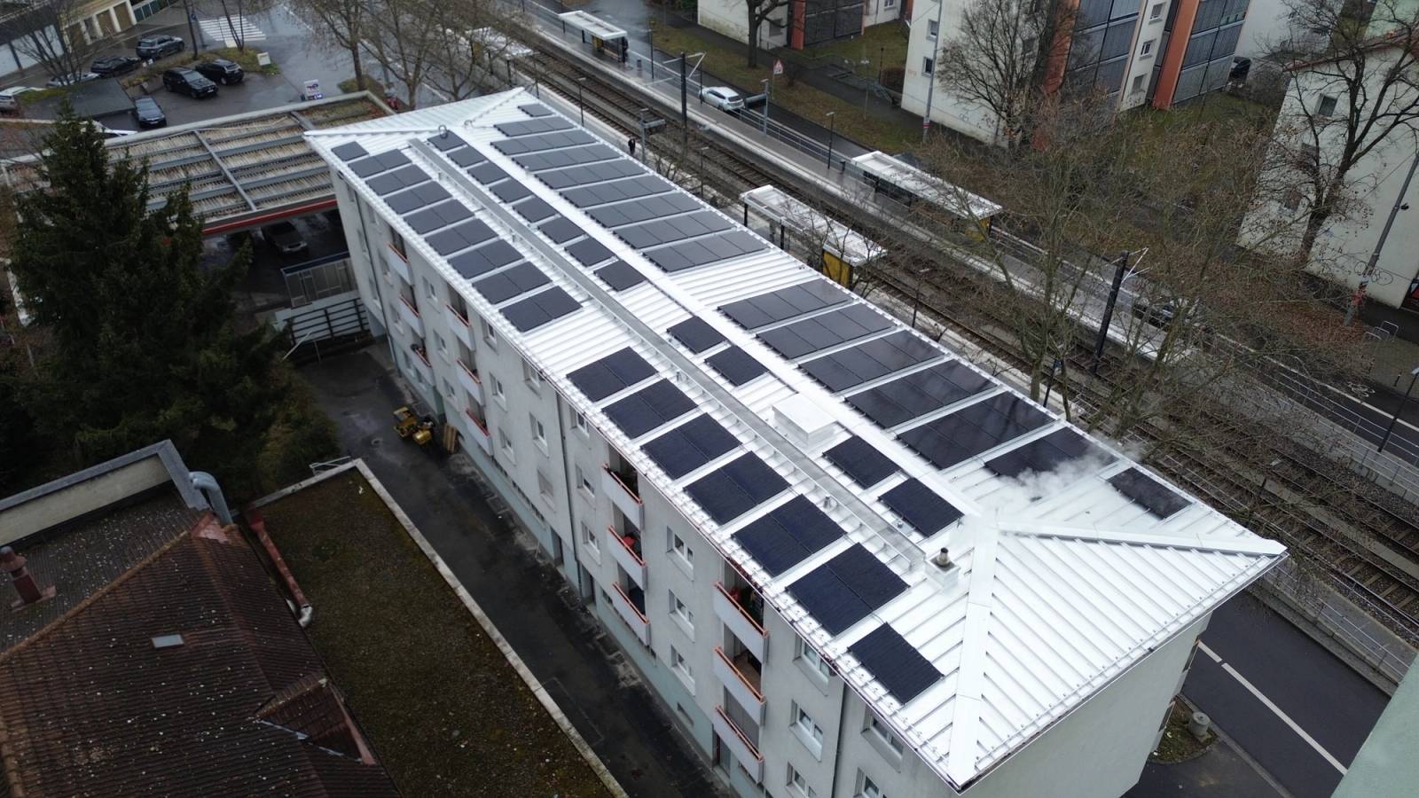 PV-Anlage mit Mieterstrom in Stuttgart
