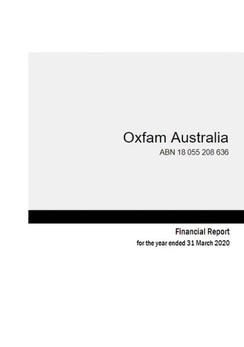 Financial Report 2020