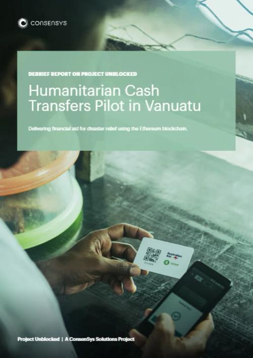 Humanitarian Cash Transfers Pilot in Vanuatu — Project Unblocked Project Report, 2019