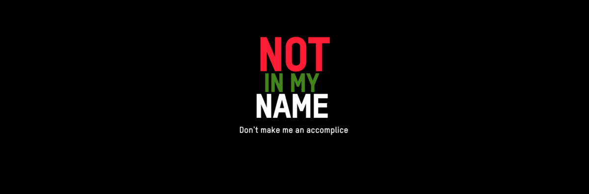 Not In My Name: Act now to support Palestinians in Gaza