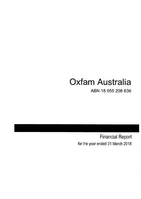 Financial Report 2018