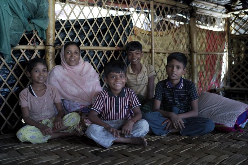 Romida and her family