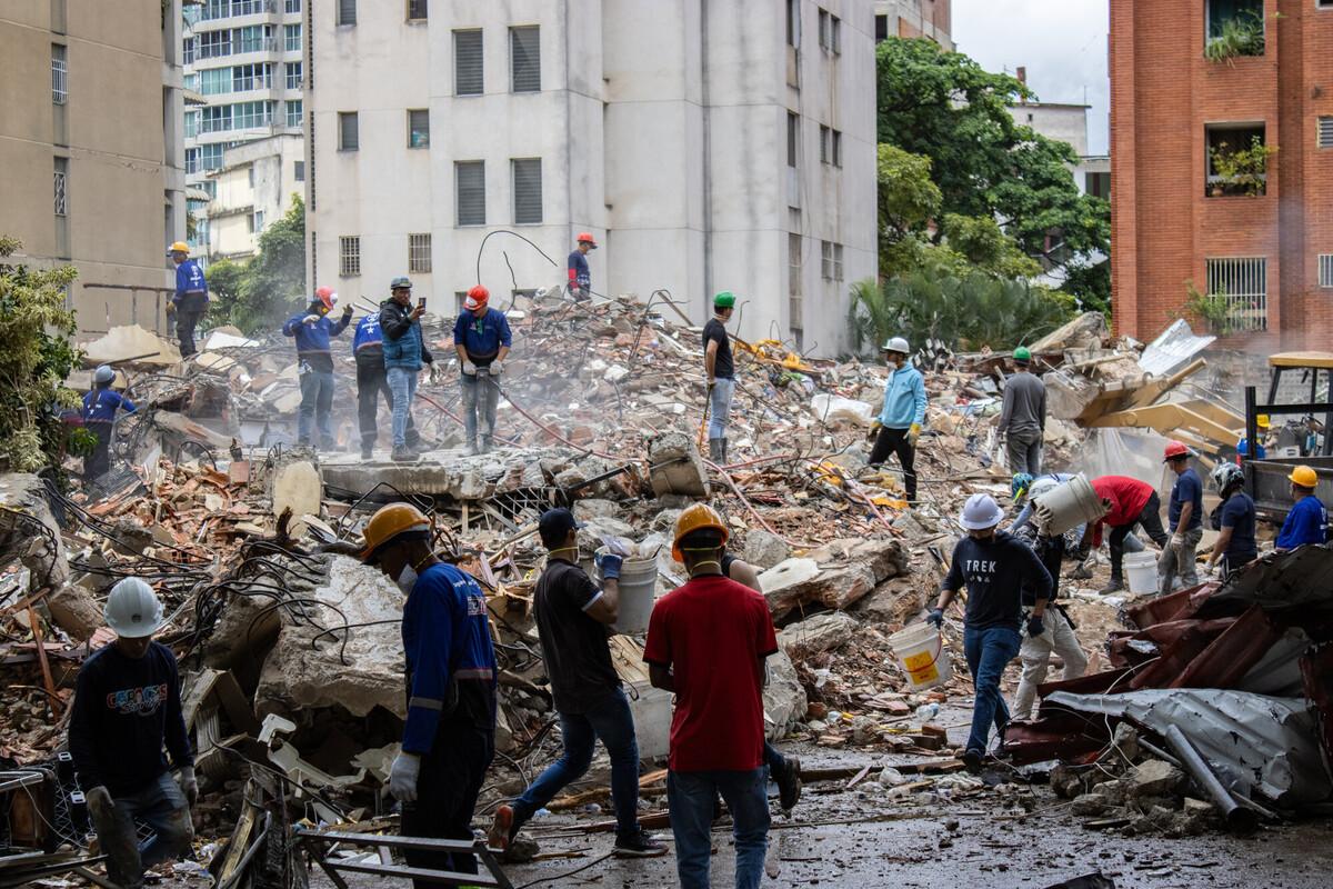 Bolivarian Republic of Venezuela: Rescue efforts in San Bernardino, one of the hardest-hit areas in Caracas of the earthquake that struck on 24 June 2026. Photo: Yenderzon ​Bastardo