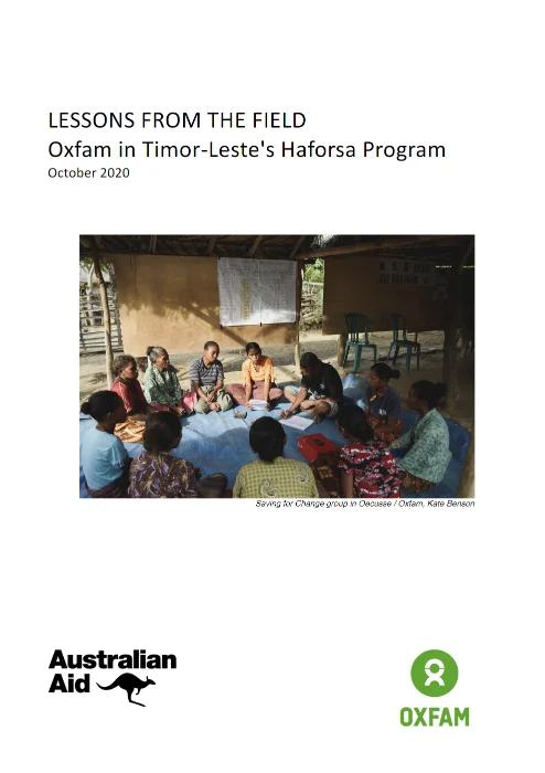 Lessons from the Field: Haforsa Program, 2020