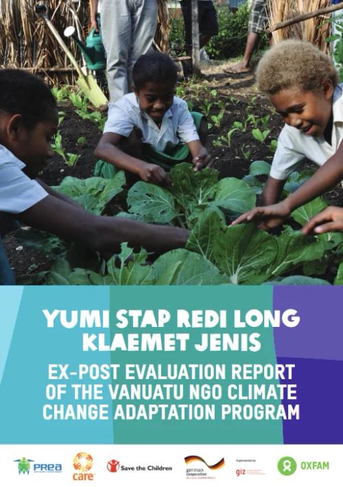 Vanuatu NGO Climate Change Adaptation Program Evaluation, 2017