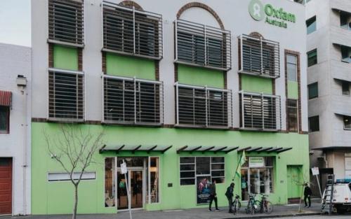 The Oxfam Australia head office in Melbourne