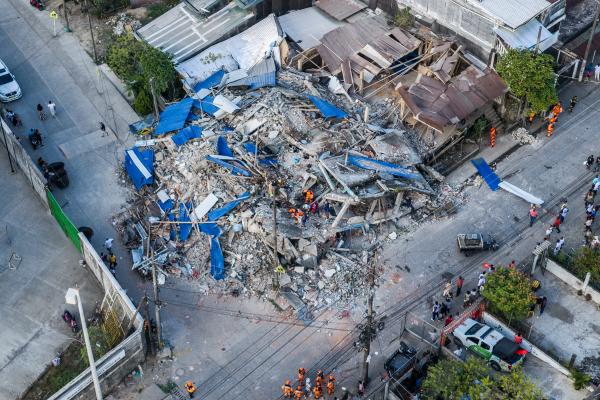 Colombia: the destruction in Chocó after the earthquake on 10 August, 2026. Photo: El Murcy/Jeison Riascos.