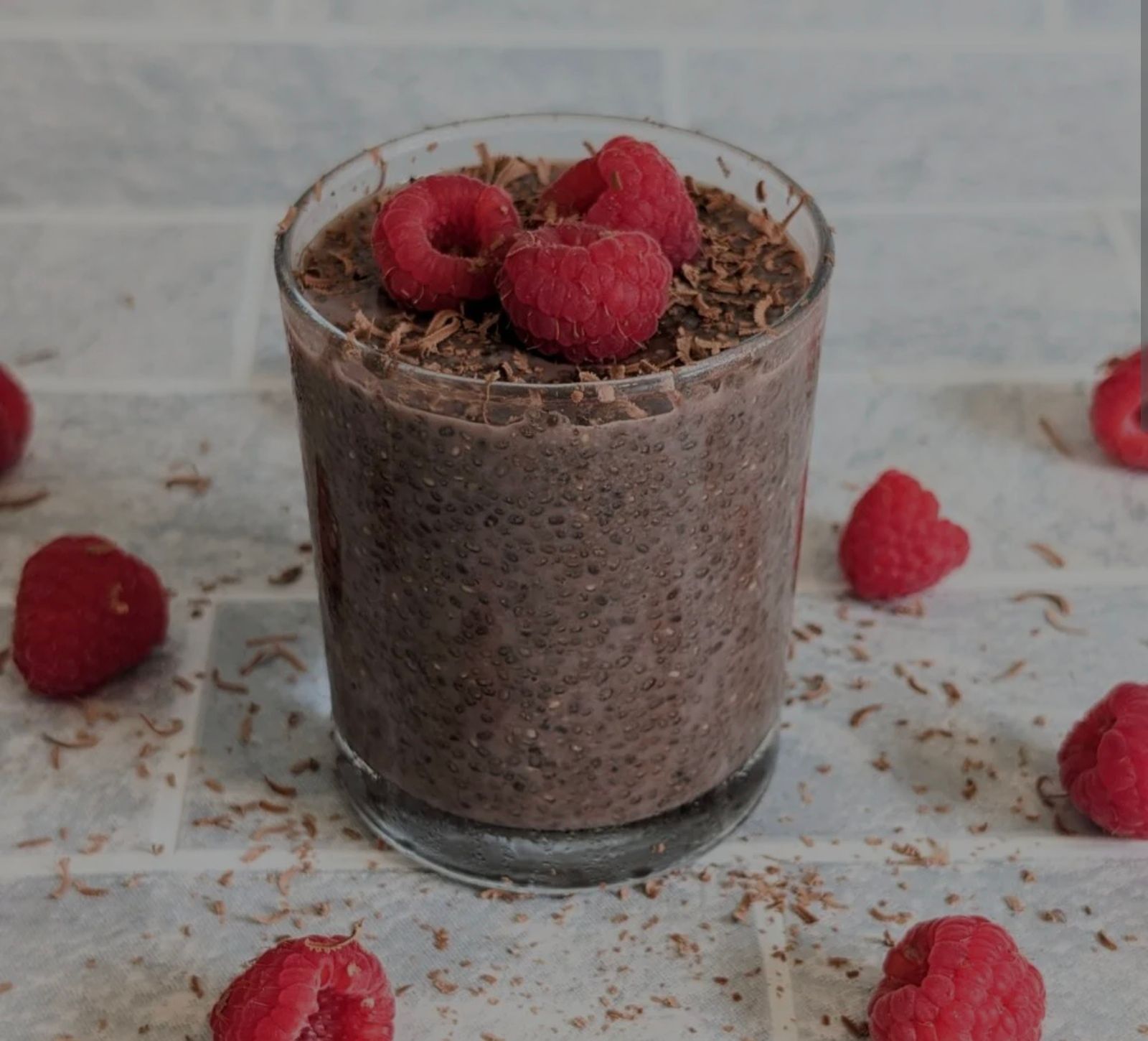 Şekersiz Kakolu Chia Puding