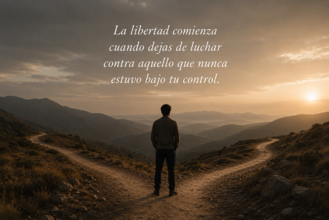 Lo que controlas.