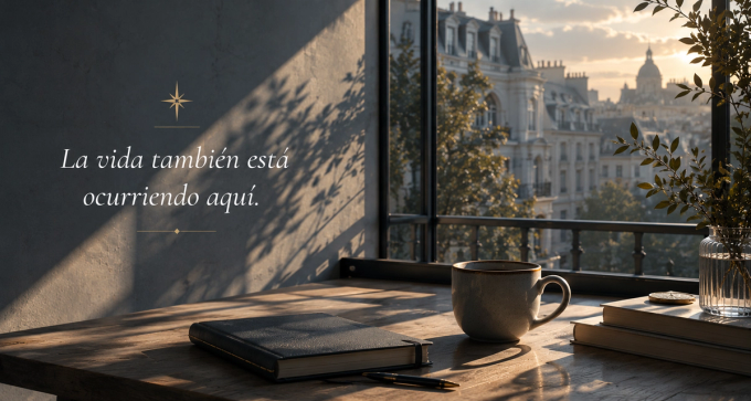 ¿Qué parte de tu vida has estado tratando como una sala de espera en lugar de reconocerla como parte del camino?