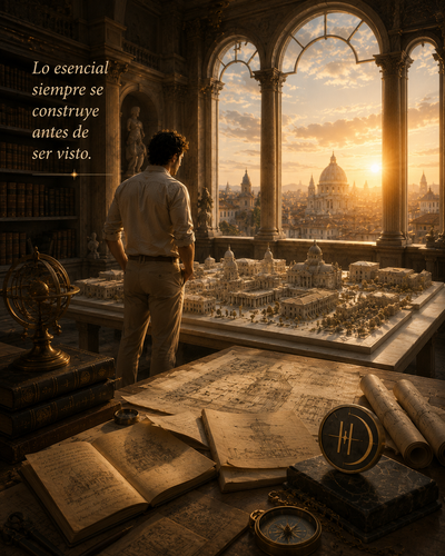 El Hombre que Construye en lo Invisible
