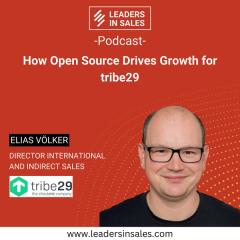 Ep 24 - Elias Völker - How Open Source drives Growth for tribe29