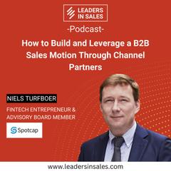 Ep 19 - Niels Turfboer - How to build and leverage a B2B sales motion through channel partners