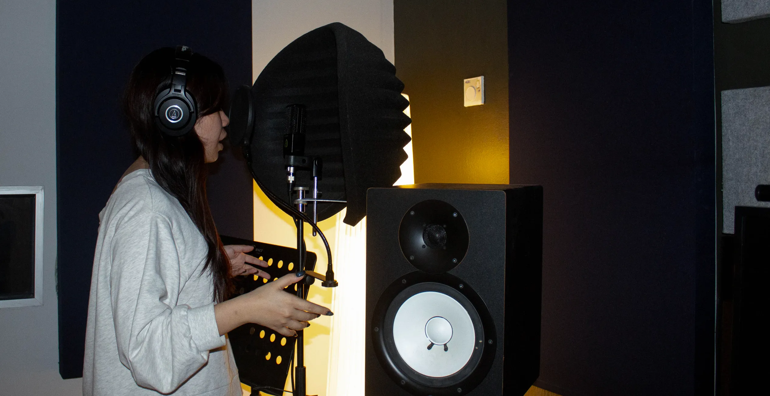 Vocal Tracking in Vocal Booth