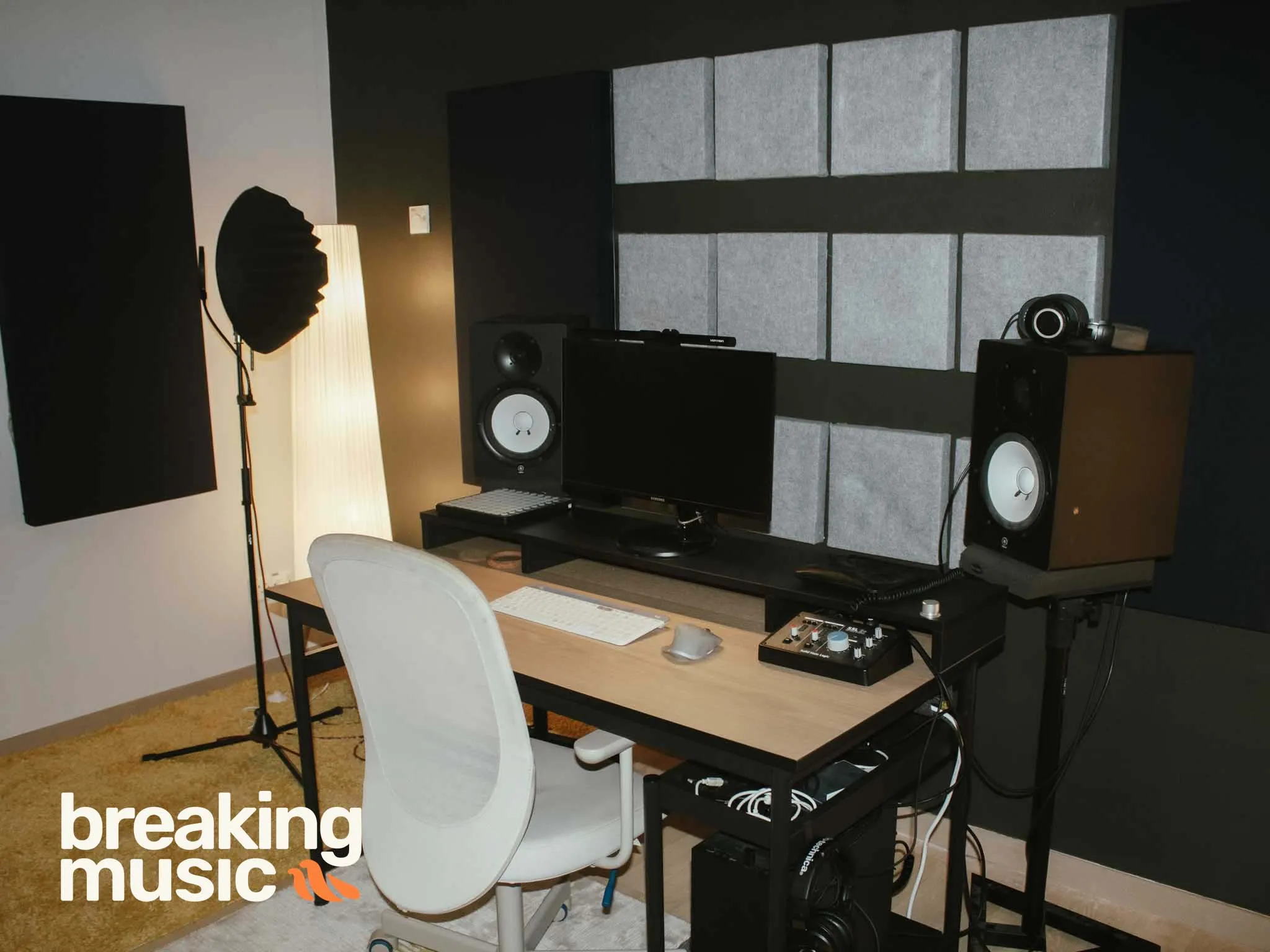 Studio Closeup Productio Side View