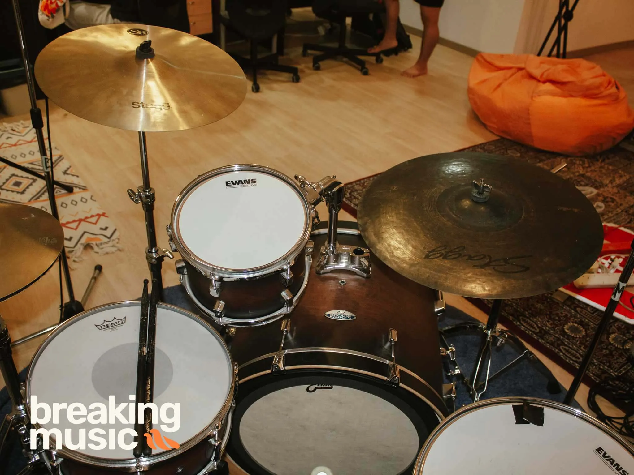 Studio Closeup Drums 2