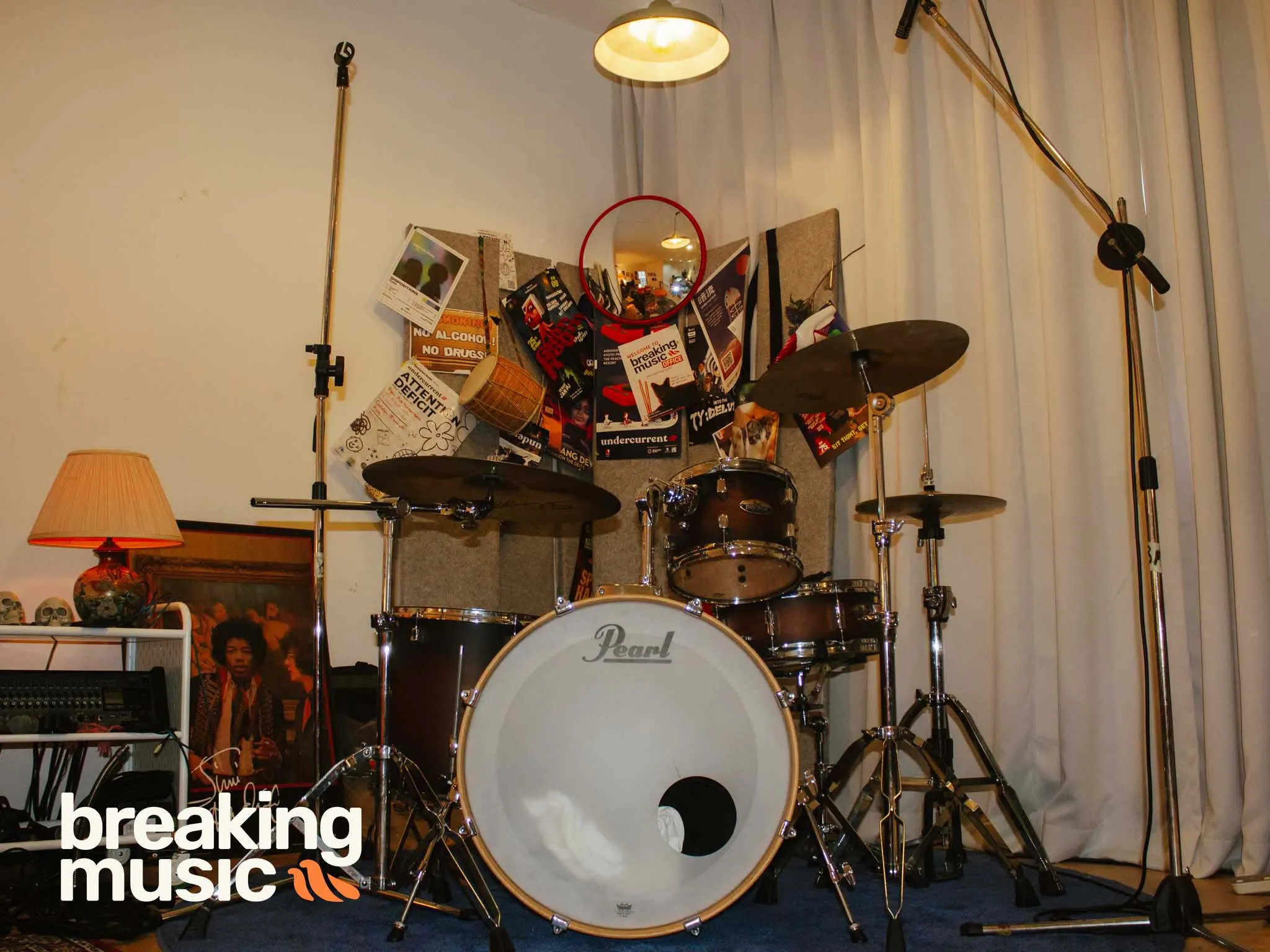 Studio Closeup Drums 1