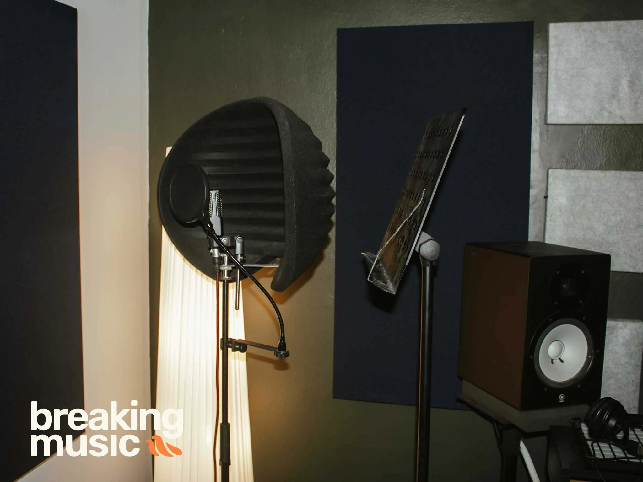 Studio Closeup Vocal Booth