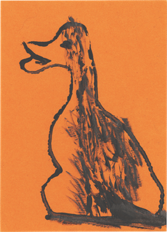 *Wooden Duck #1*, 2024