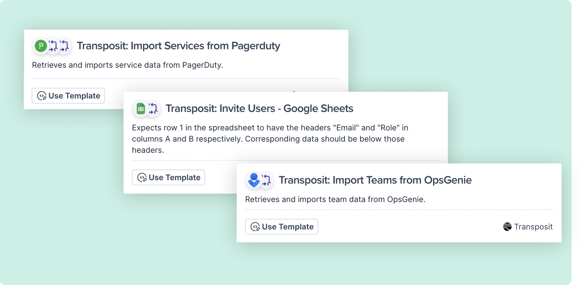 Import Users, Teams, and Services from PagerDuty, Opsgenie, and Google Sheets