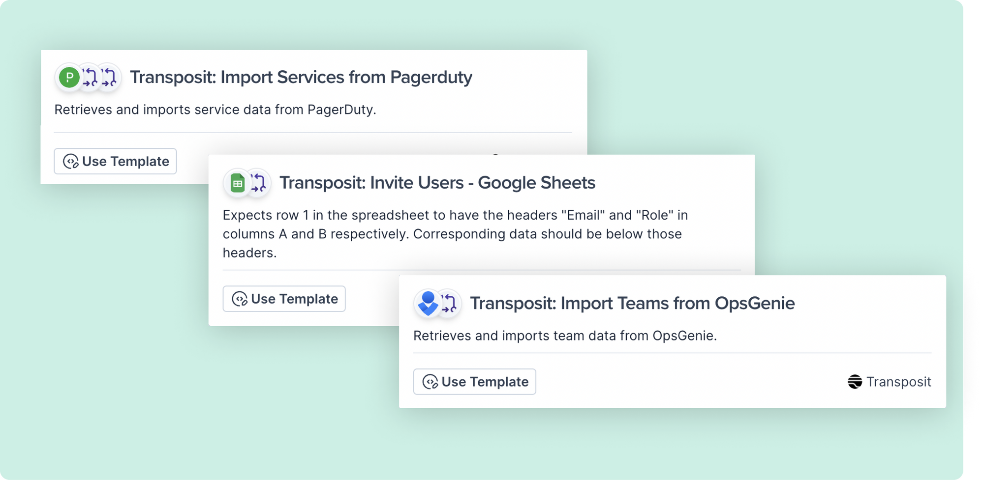 Import Users, Teams, and Services from PagerDuty, Opsgenie, and Google Sheets