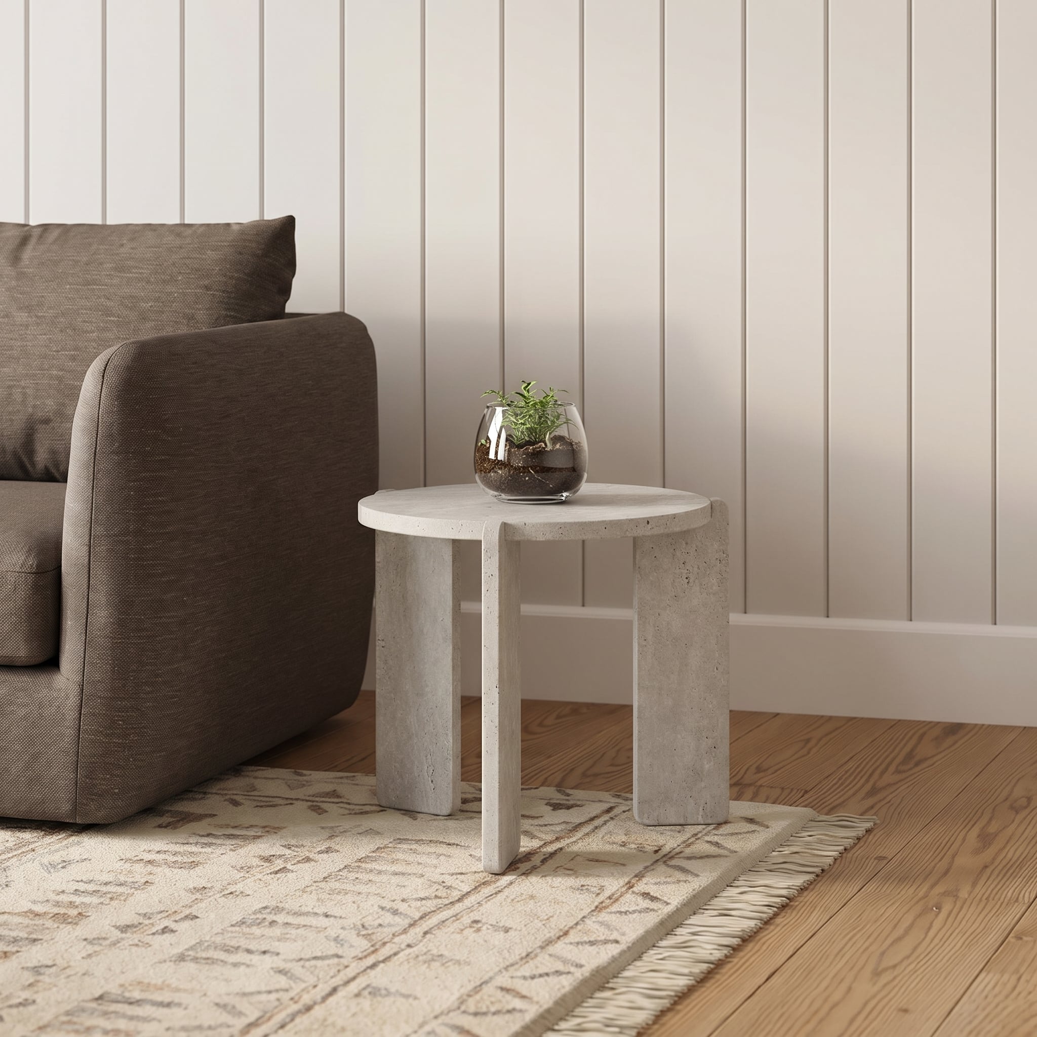 Mesa Travertine Table - View 5