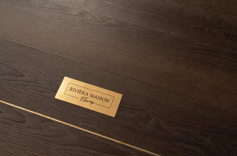 Montauk Dark – PVC-vloer in houtlook van Riviera Maison Flooring
