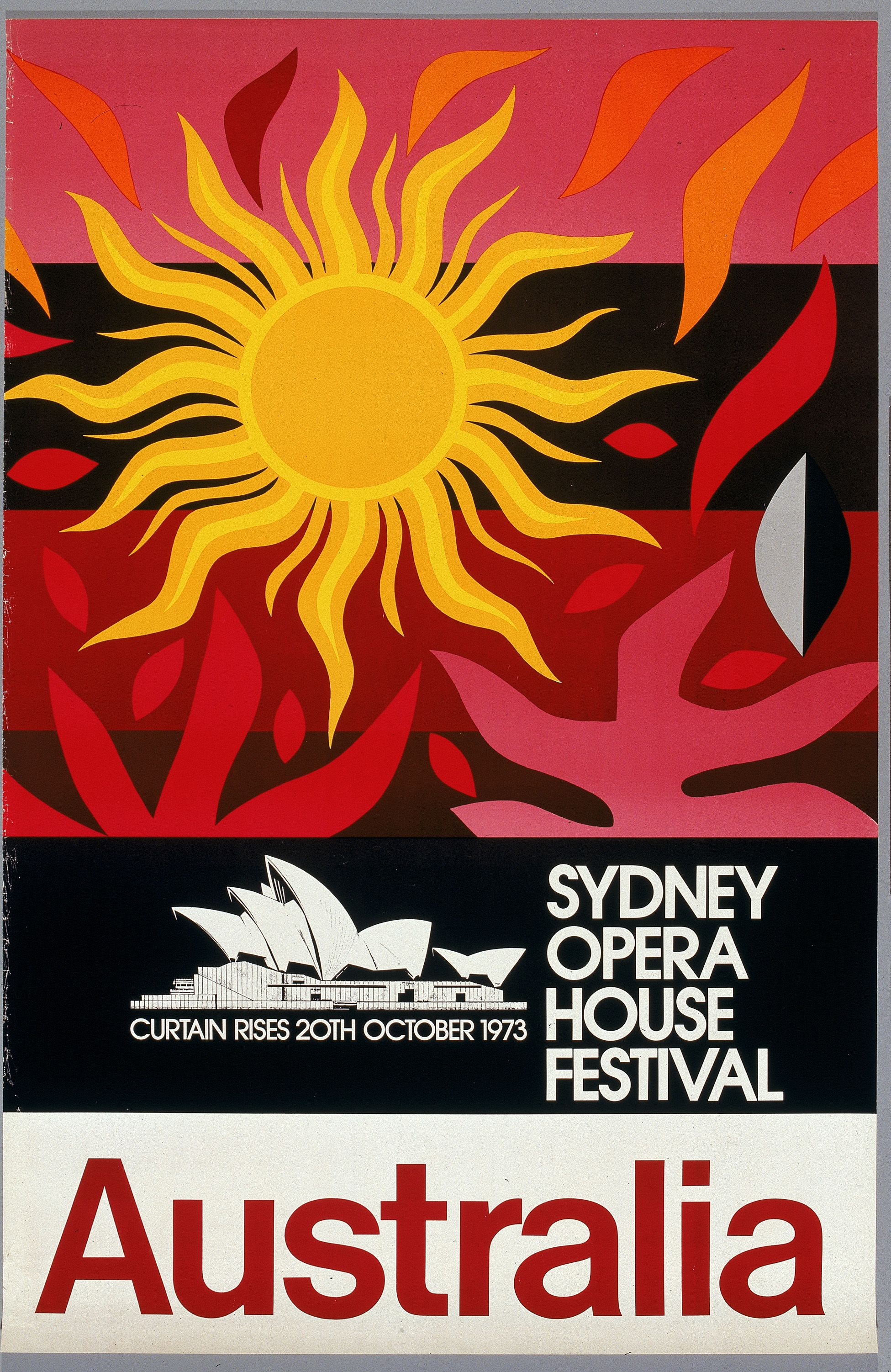 Poster for the Sydney Opera House Festival in Australia