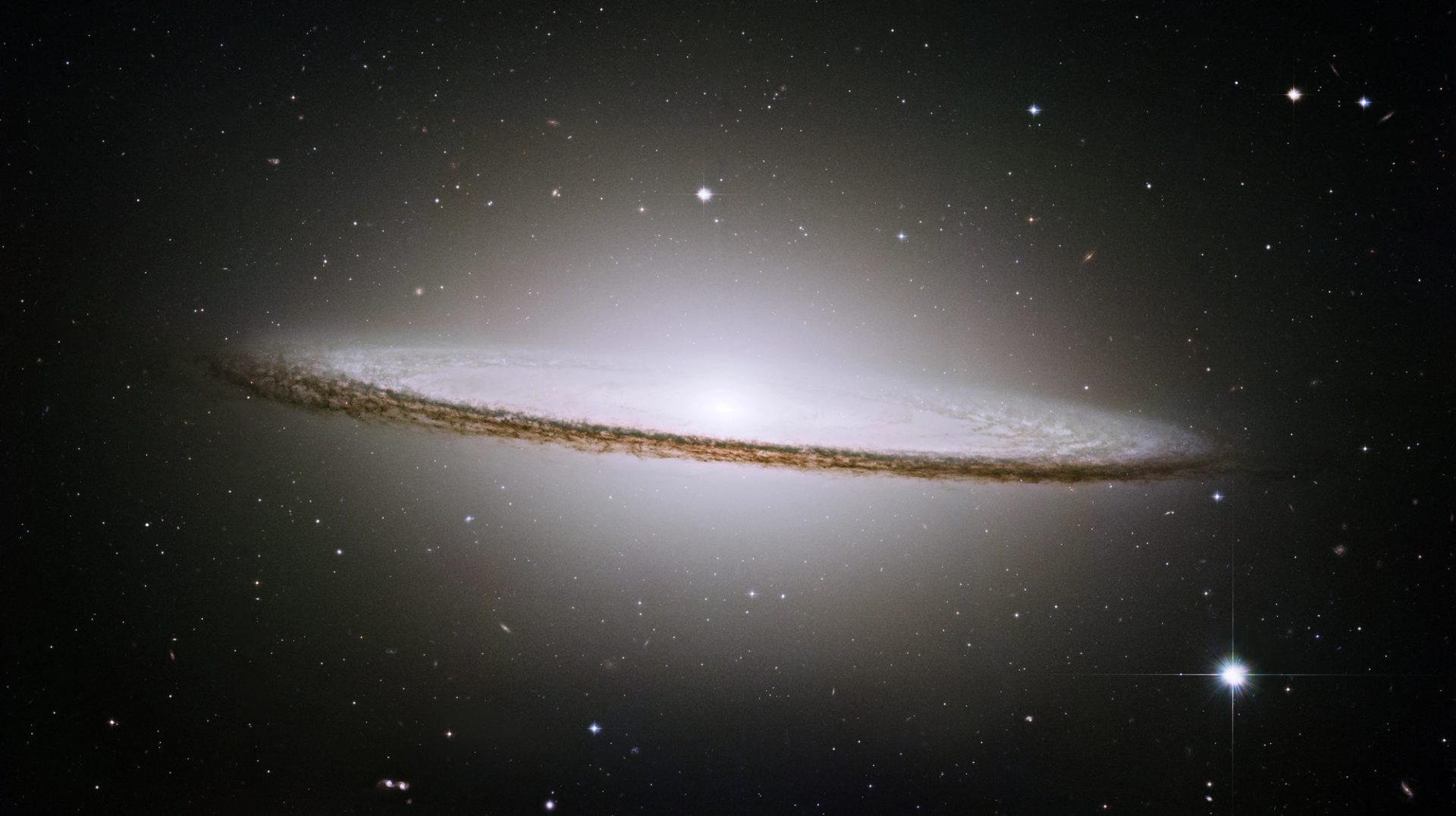 Disk looking galaxy.
