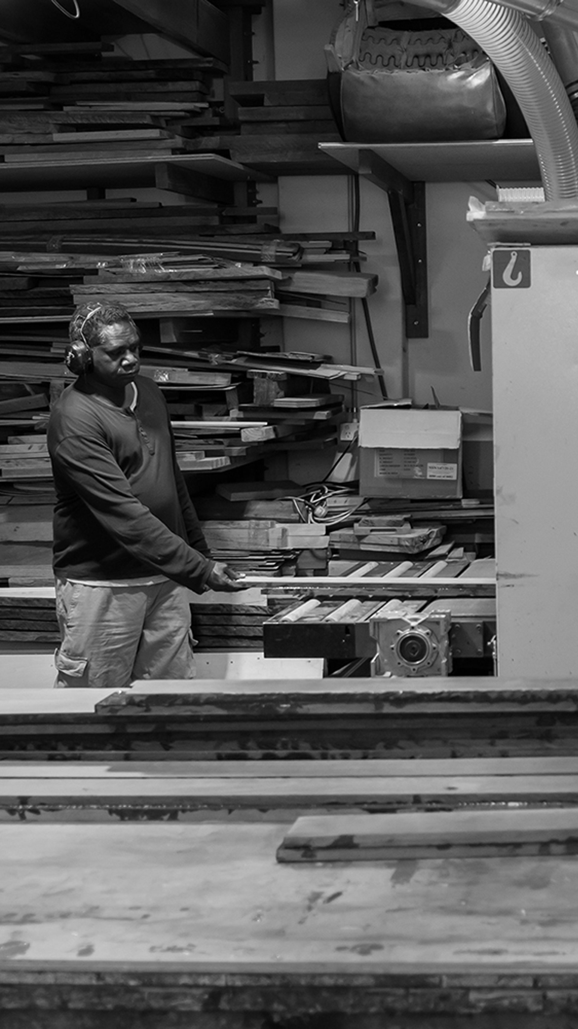 Men in workship