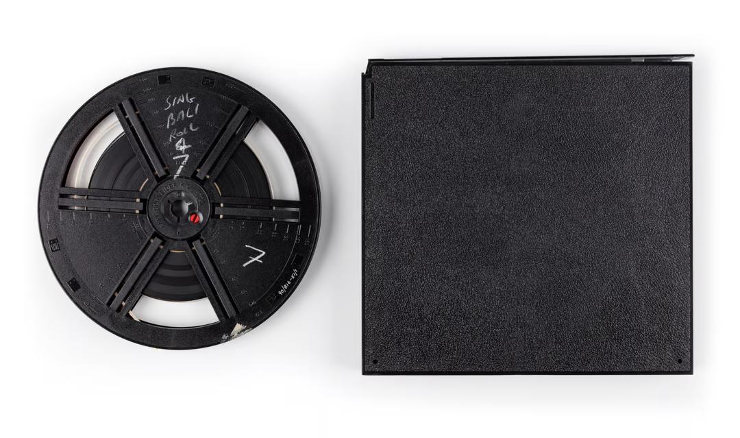 Film with black case.