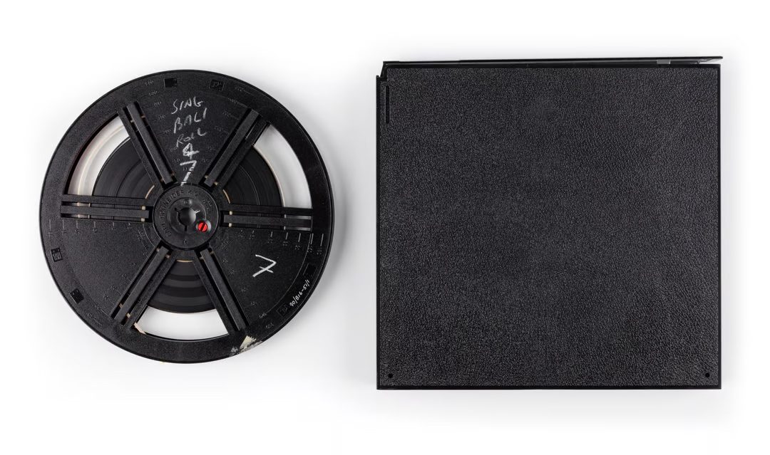 Film with black case.