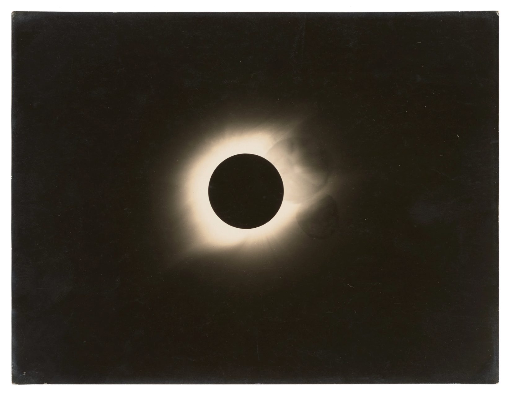 Photograph of total solar eclipse