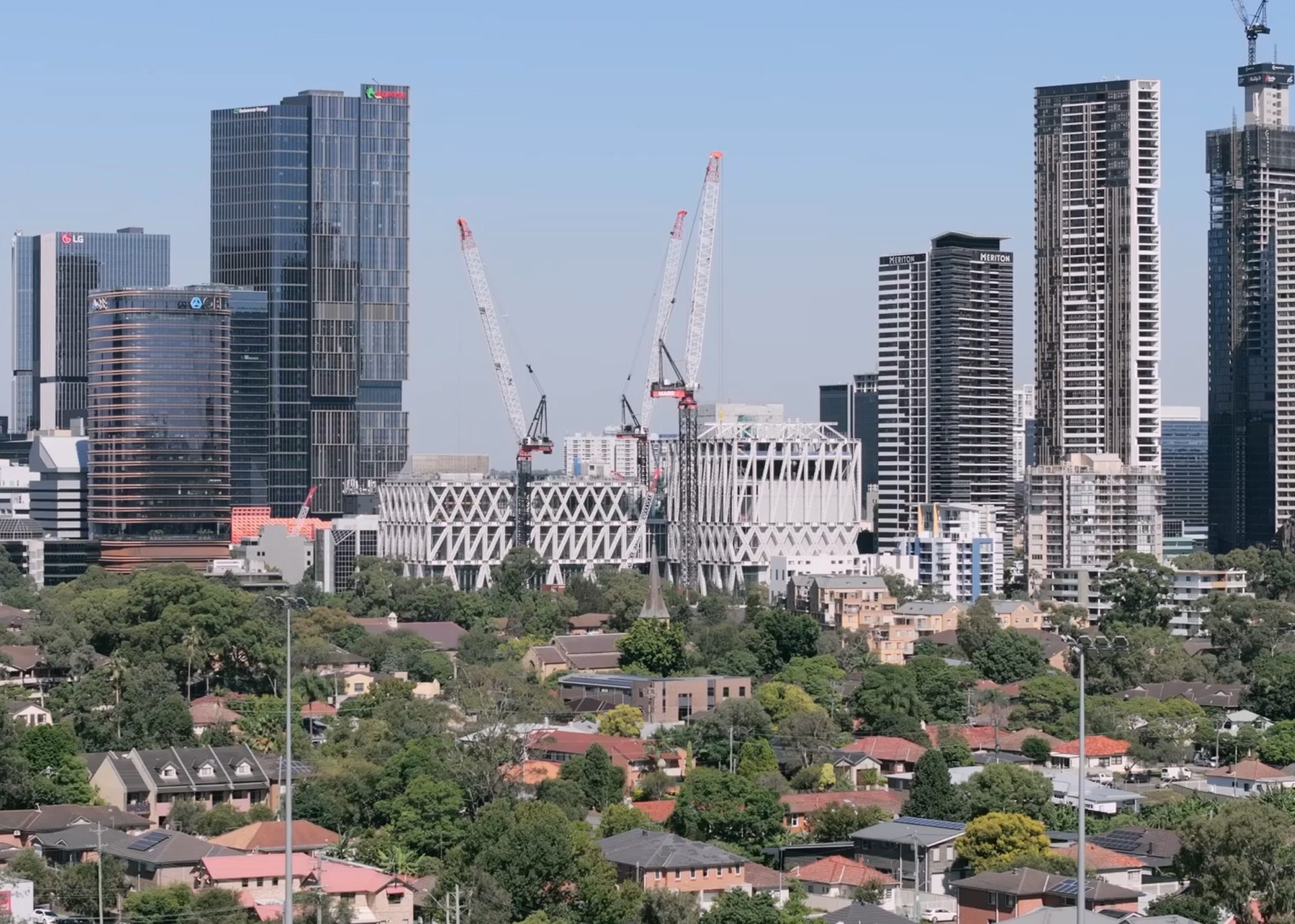 Powerhouse Parramatta Topping Out