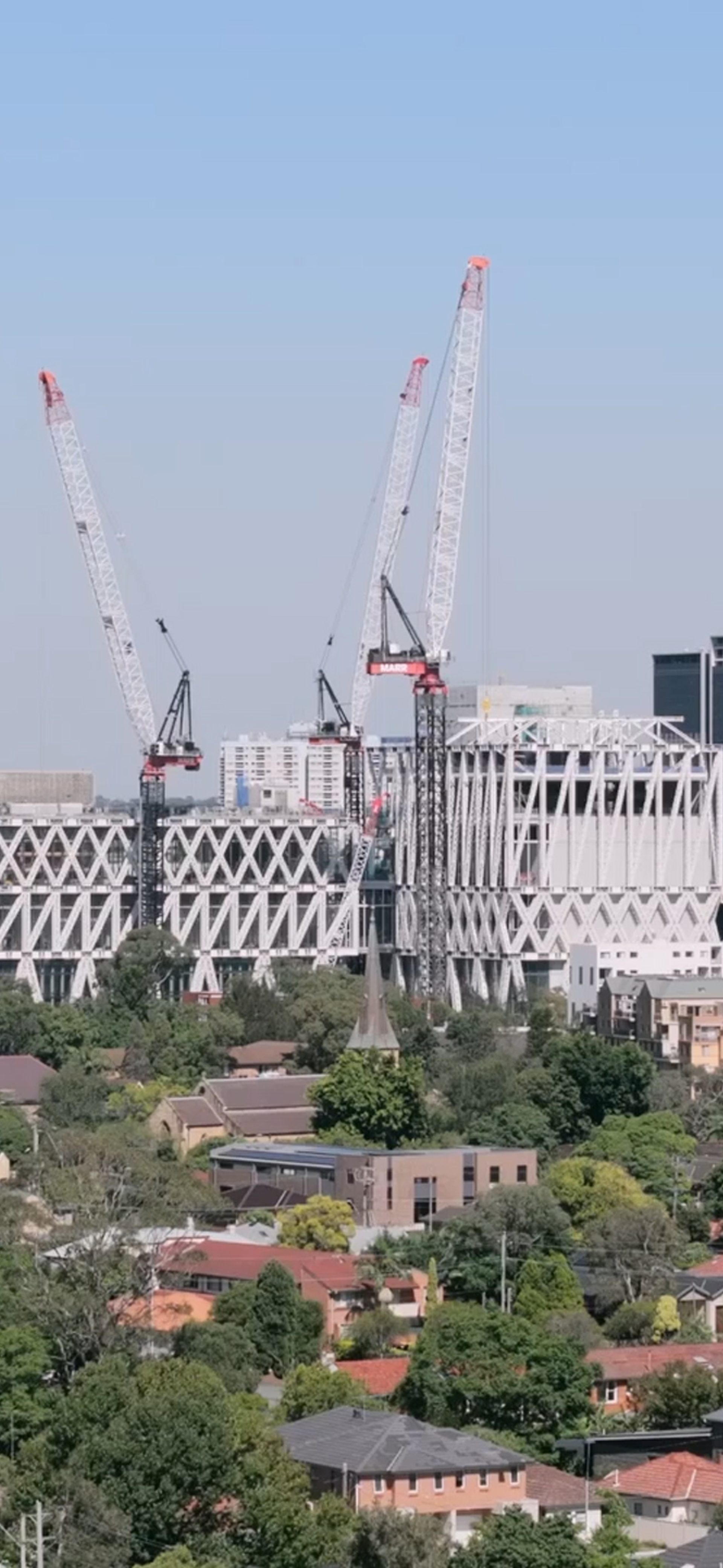 Powerhouse Parramatta Topping Out