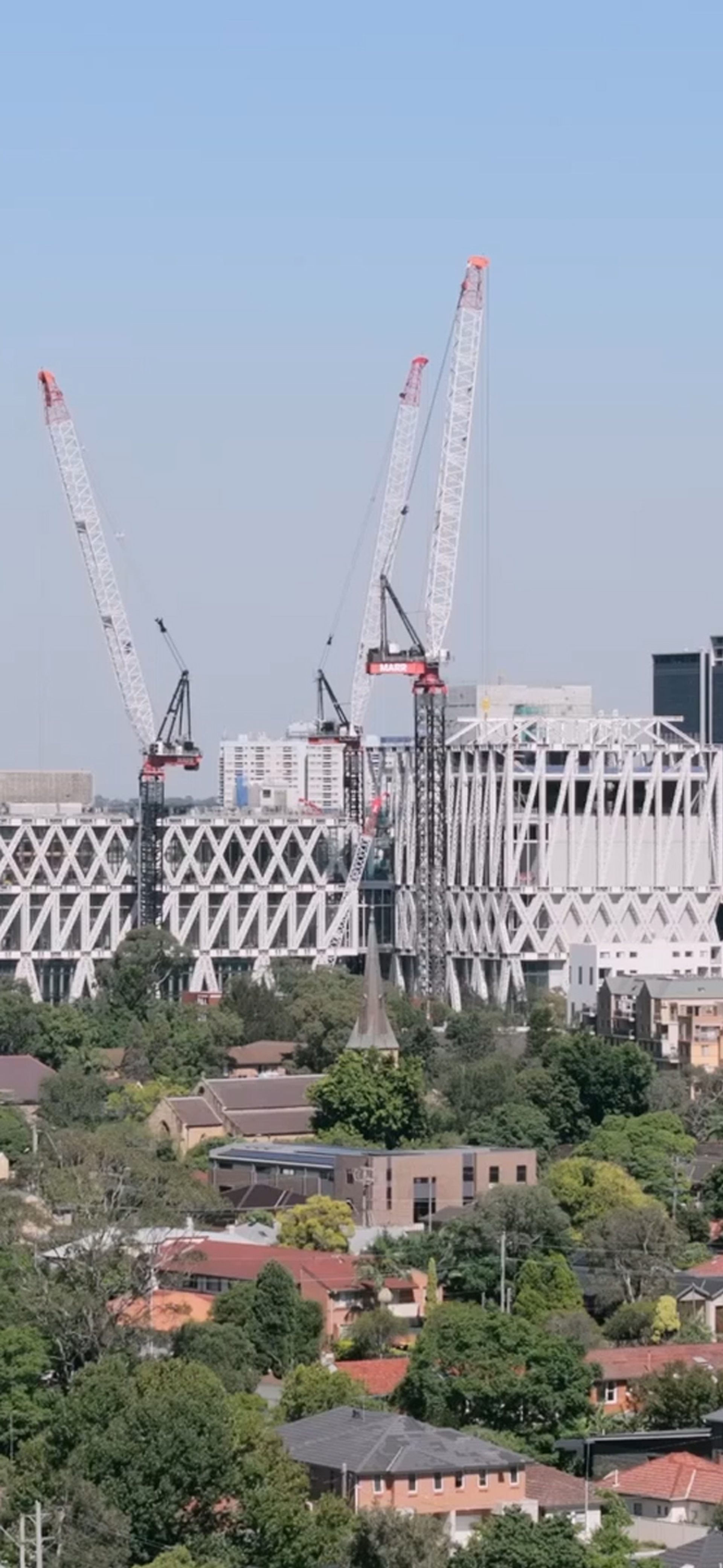 Powerhouse Parramatta Topping Out
